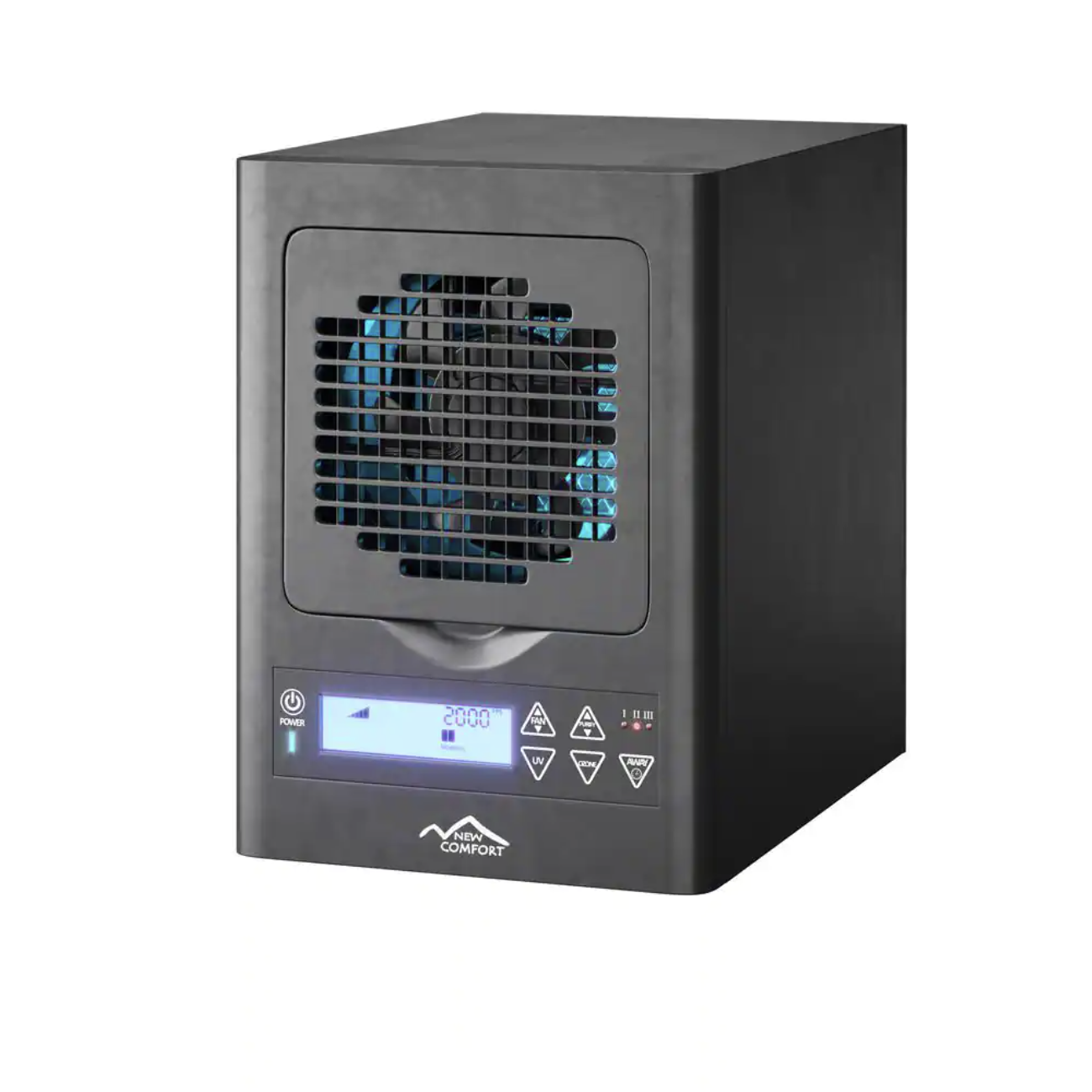 New Comfort Black BL 3000 6 Stage Ozone Generator Air Purifier with Electronic Display