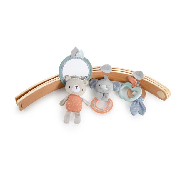 Ingenuity Cozy Spot Duvet Activity Baby Play Gym With Self-Storage. Machine Washable Mat - Loamy