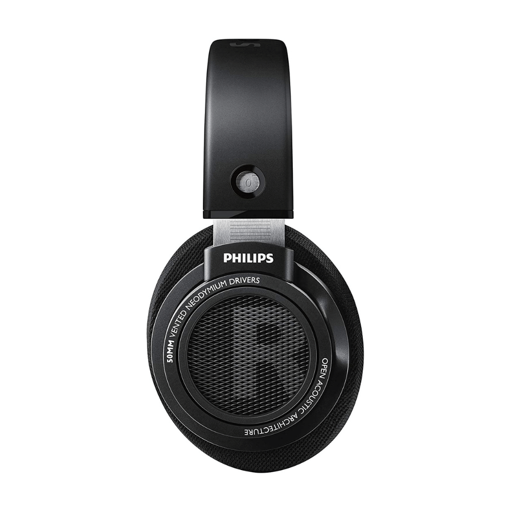 Philips Audio SHP9500 HiFi Precision Stereo Over-Ear Headphones. Black