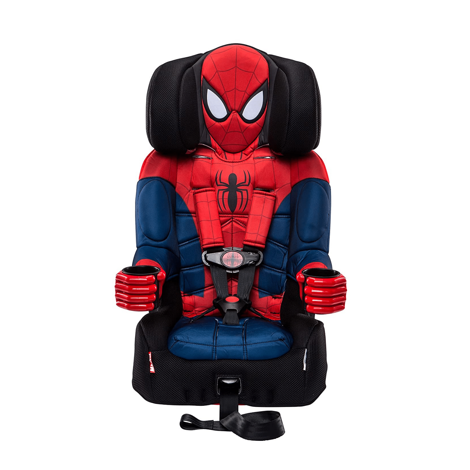 KidsEmbrace 2-in-1 Harness Booster Car Seat. Marvel Spider-Man. Black