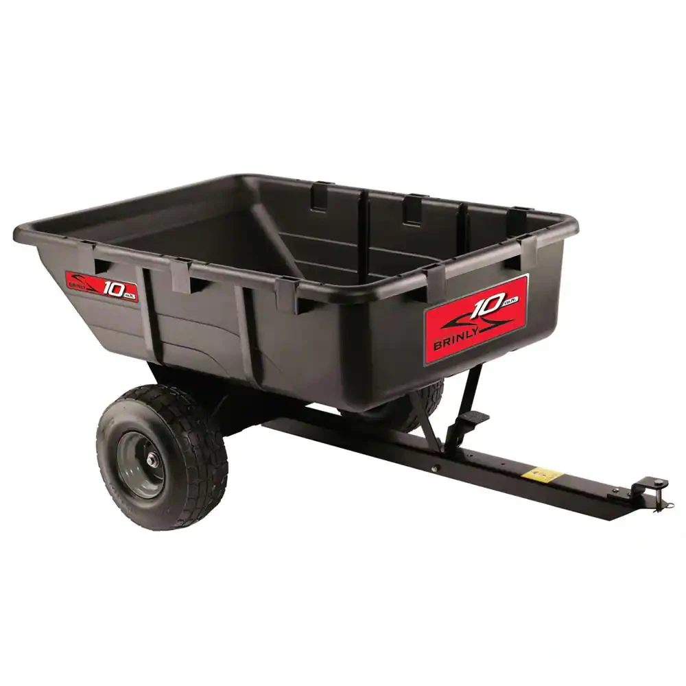 Brinly-Hardy 10 cu. ft. 650 lb. Tow-Behind Poly Utility Cart