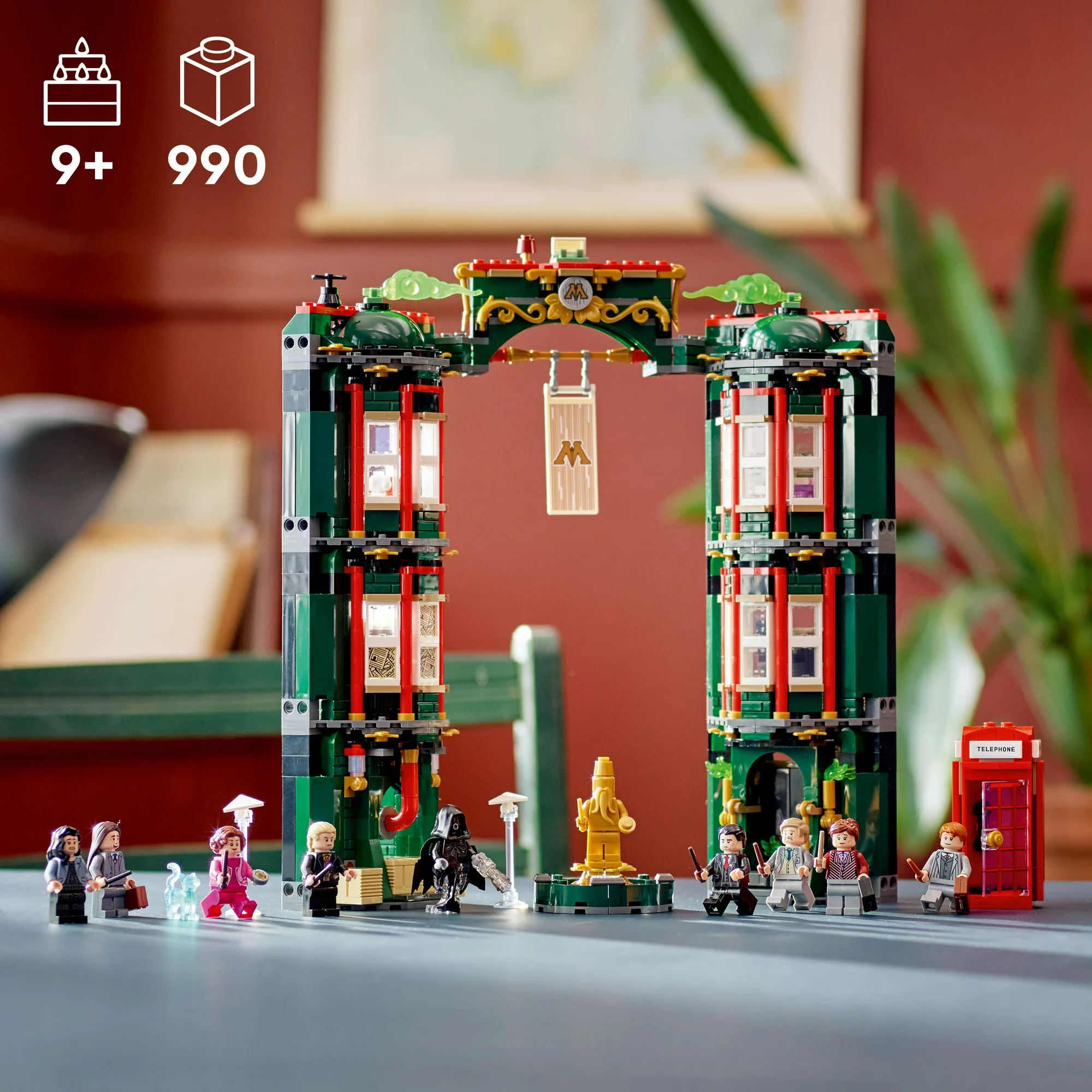 Lego Harry Potter The Ministry of Magic 76403 Building Set (990 Pieces)
