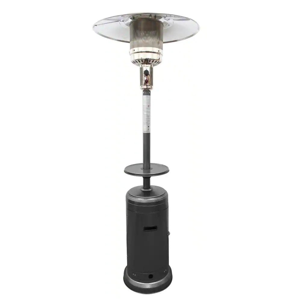 AZ Patio Heaters 48.000 BTU Hammered Silver Propane Patio Heater