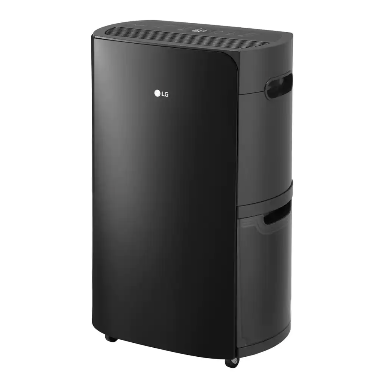LG PuriCare 50-Pint Dehumidifier with Clear Bucket with Handle and Drain Pump. Wi-Fi Enabled