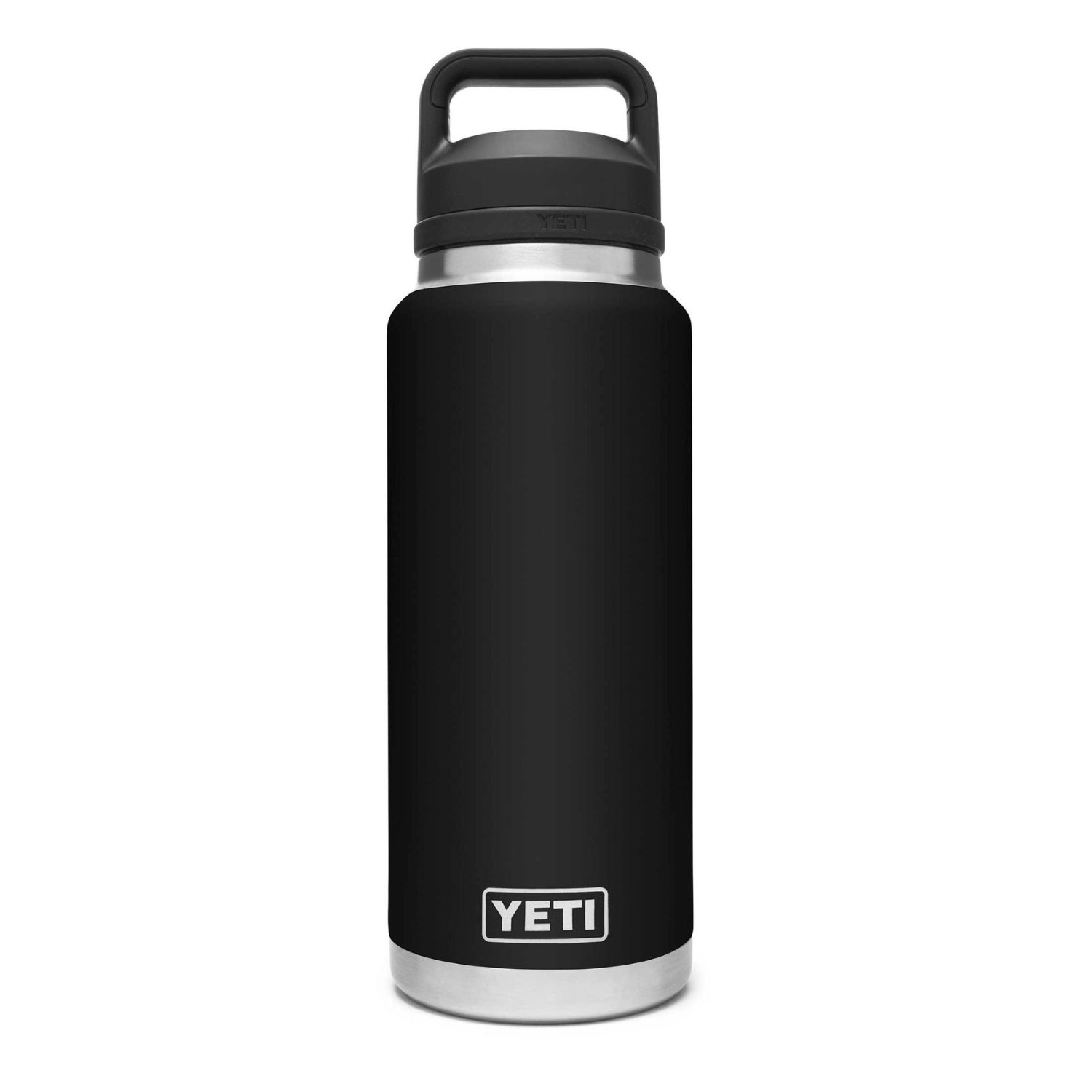 Yeti 36 oz. Rambler Bottle with Chug Cap. Black