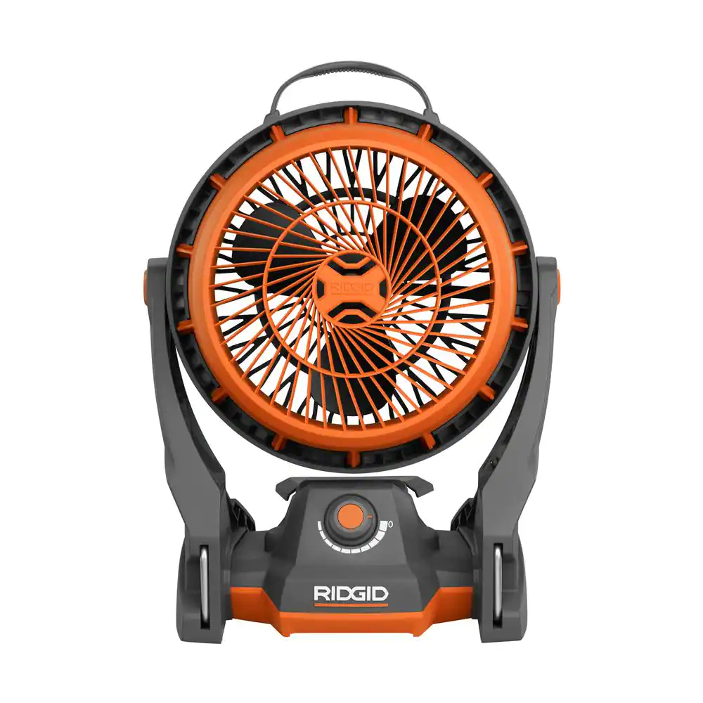 Ridgid 18V Hybrid Fan Kit With 18V Lithium-Ion 2.0 Ah Battery And Charger