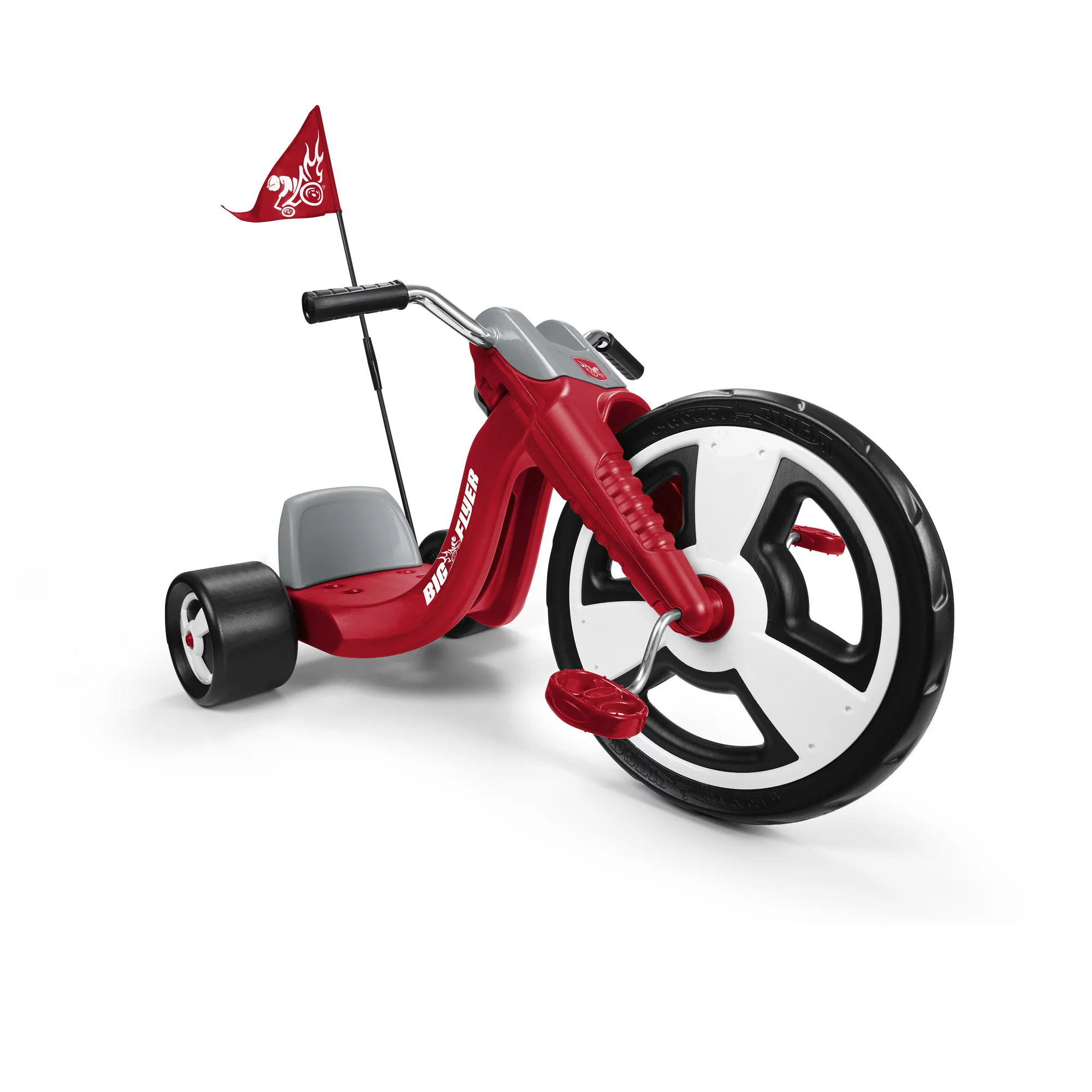 Radio Flyer Big Flyer Sport. Chopper Tricycle. 16″ Front Wheel. Red