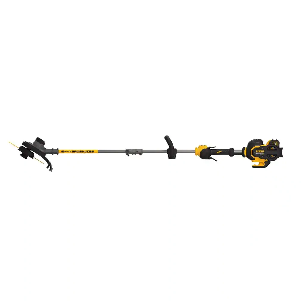 Dewalt 15 in. 60V MAX Lithium-Ion Cordless FLEXVOLT Brushless String Grass Trimmer with (1) 3.0Ah Battery and Charger Included
