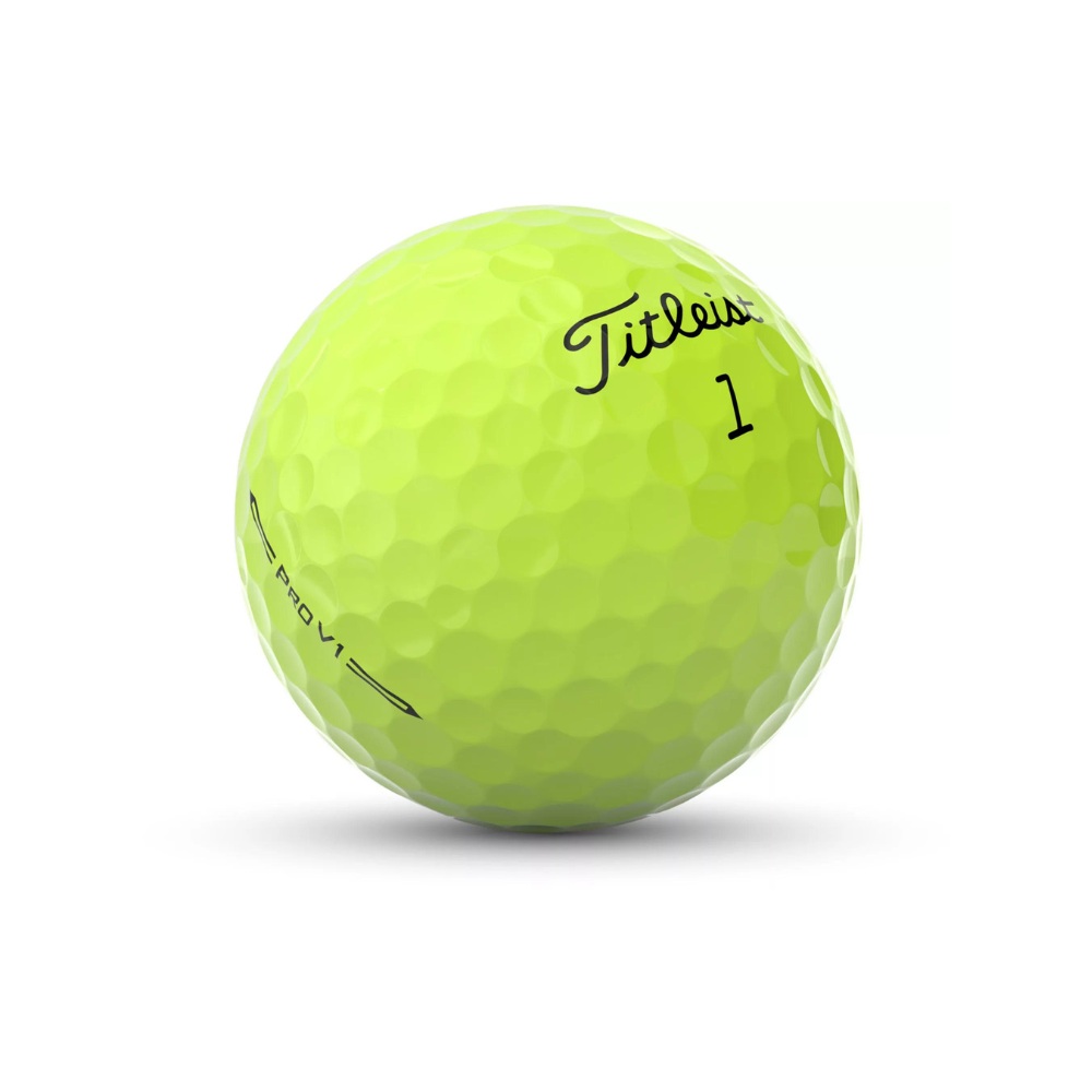 Titleist 2023 Pro V1 Yellow Golf Balls