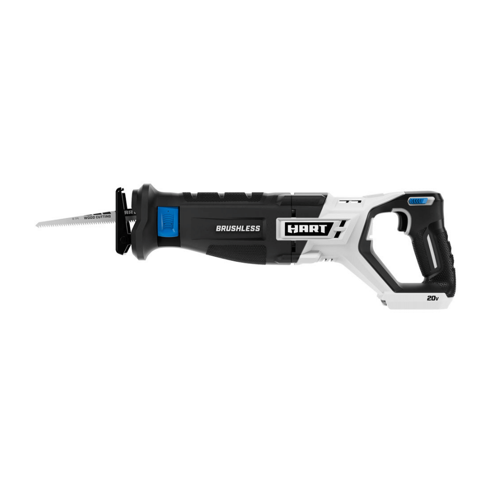 Hart HPRS25 20 Volt Brushless Reciprocating Saw. Battery Not Included