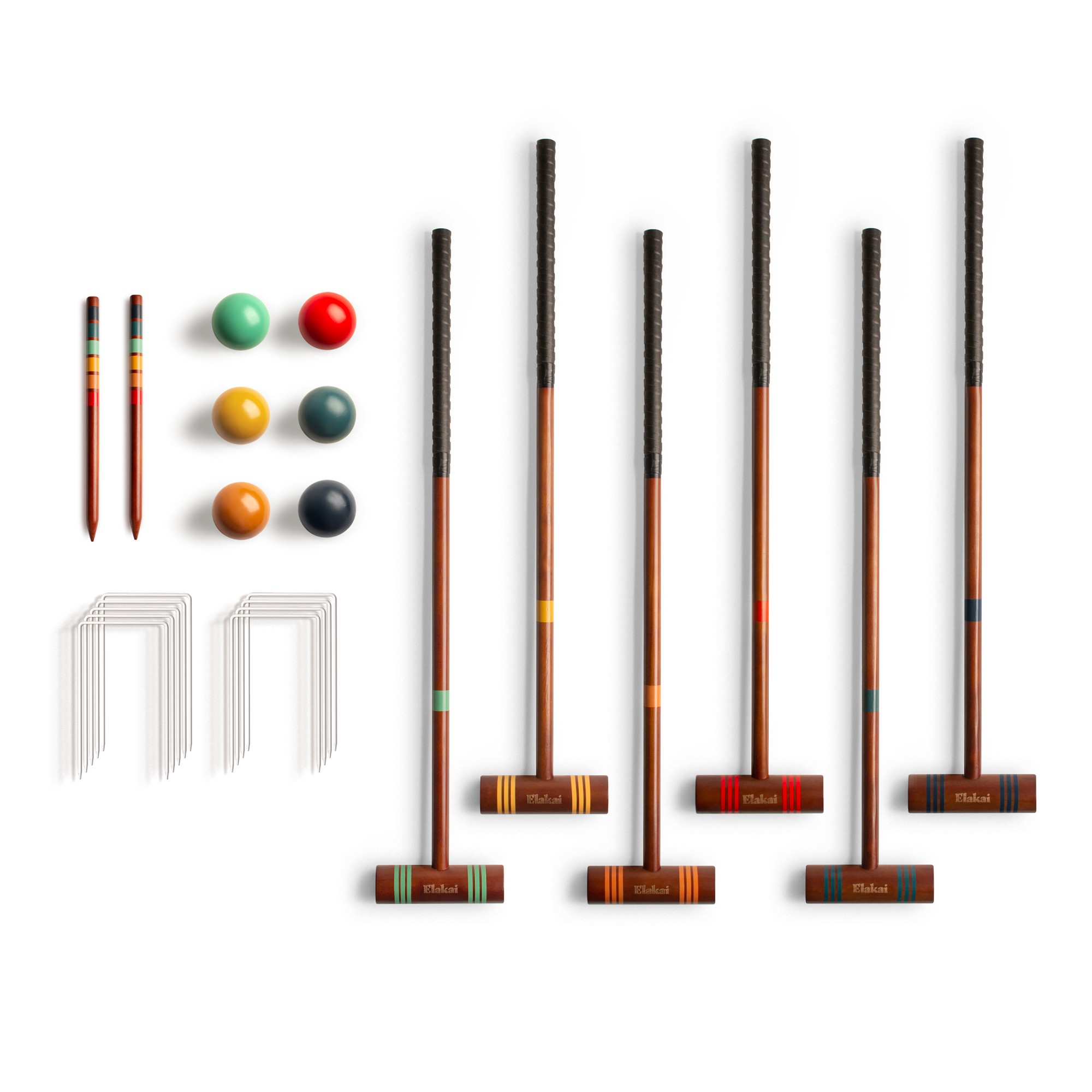 Elakai 6 Player Croquet Set