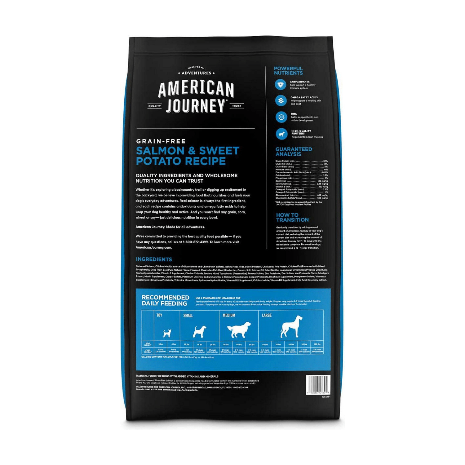 American Journey Salmon & Sweet Potato Recipe Grain-Free Dry Dog Food