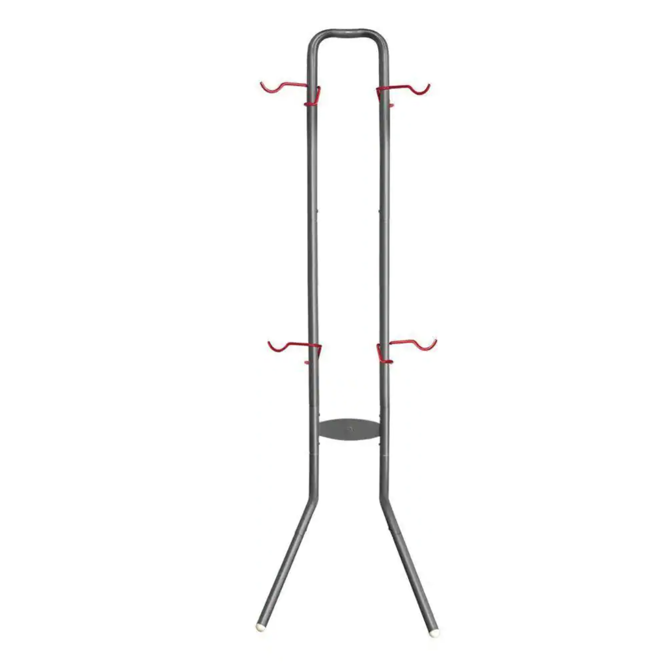 Delta Gray 2-Bike Leaning Garage Bike Rack