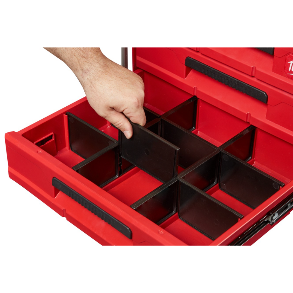 Milwaukee Tool Packout 2 Drawer Tool Box 16.2 In. (48228442)