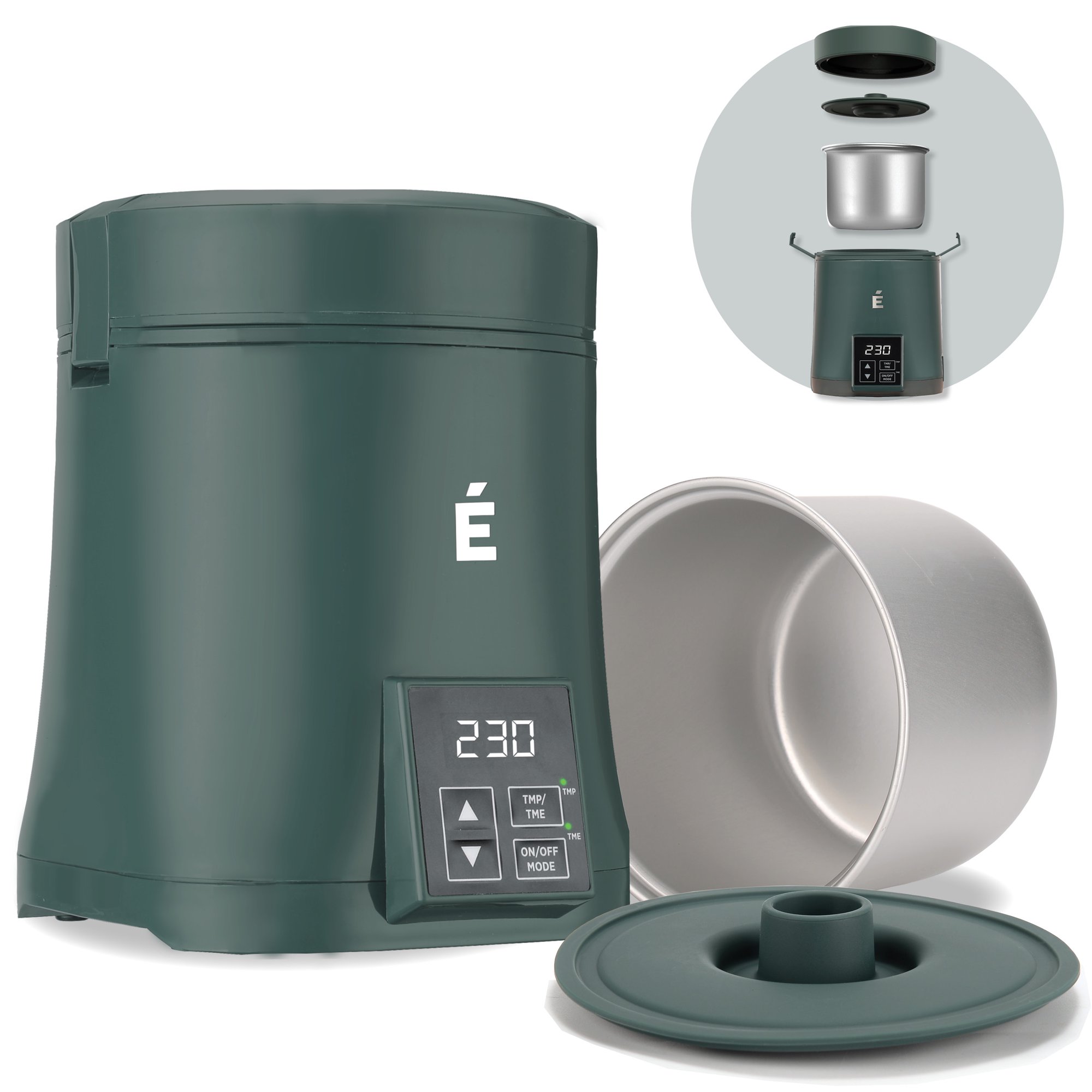 Ecru Herb Decarboxylator - Decarb Machine to Make Edibles. Butter & Tincture