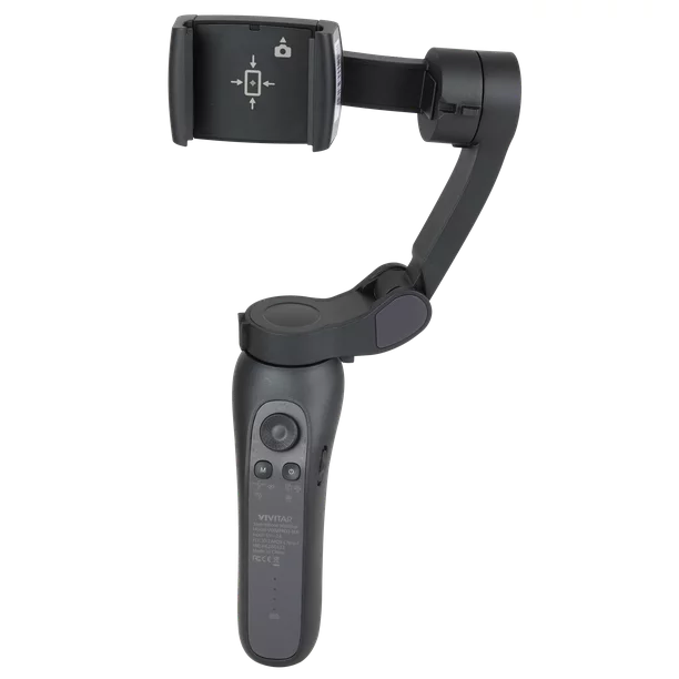 Vivitar Smartphone Stabilizer. 3-Axis Foldable Pocket Gimbal. Stable Perfect Selfies. Smooth Video. Compatible with iPhone and Android