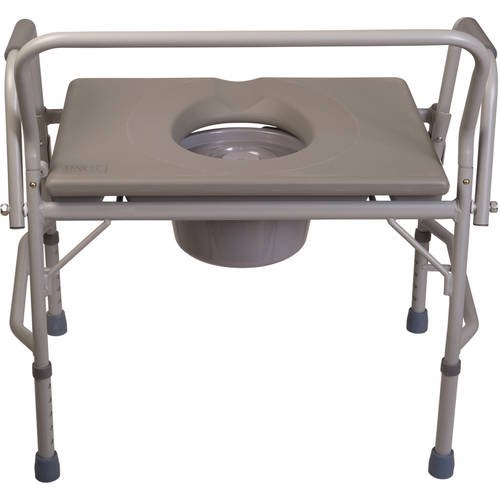 Duro-Med Commode Chair. Heavy-Duty Steel Commode Toilet Chair. Toilet Safety Frame