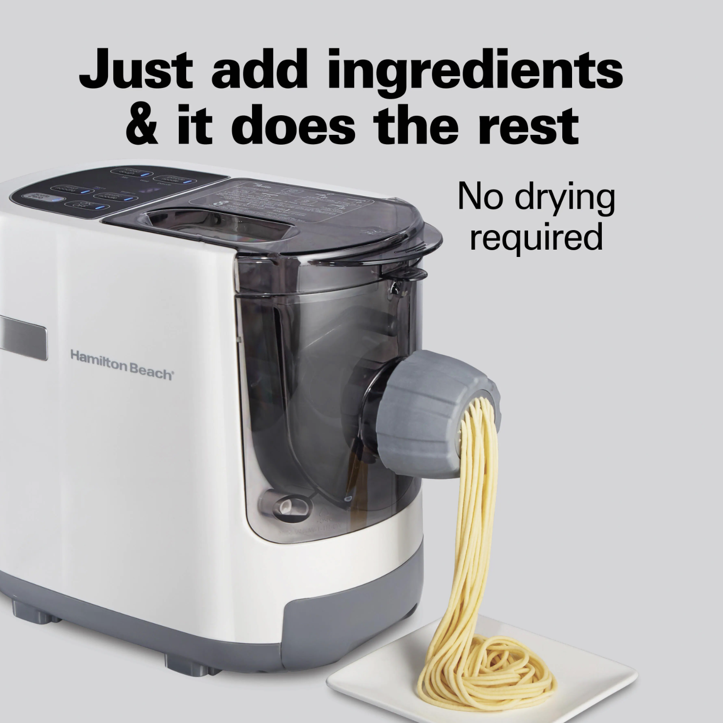 Hamilton Beach White Electric Pasta Maker