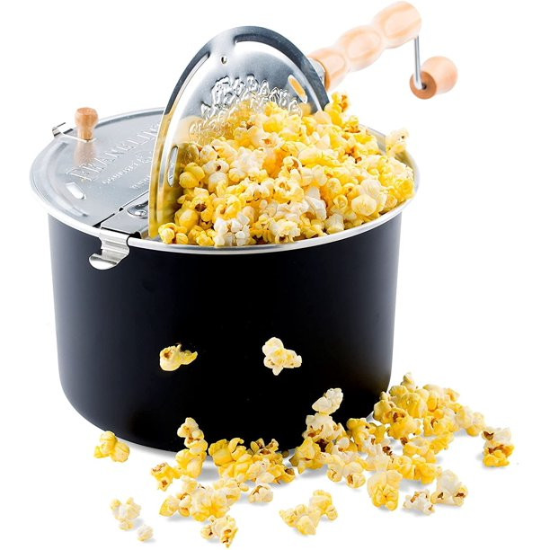 Franklin-s Gourmet Popcorn Original Whirley Pop Stovetop Popcorn Machine