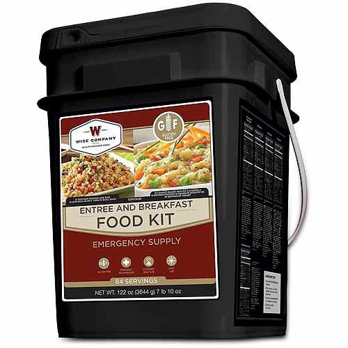 ReadyWise Gluten Free 84 Serving Emergency Freeze Dried Entrees