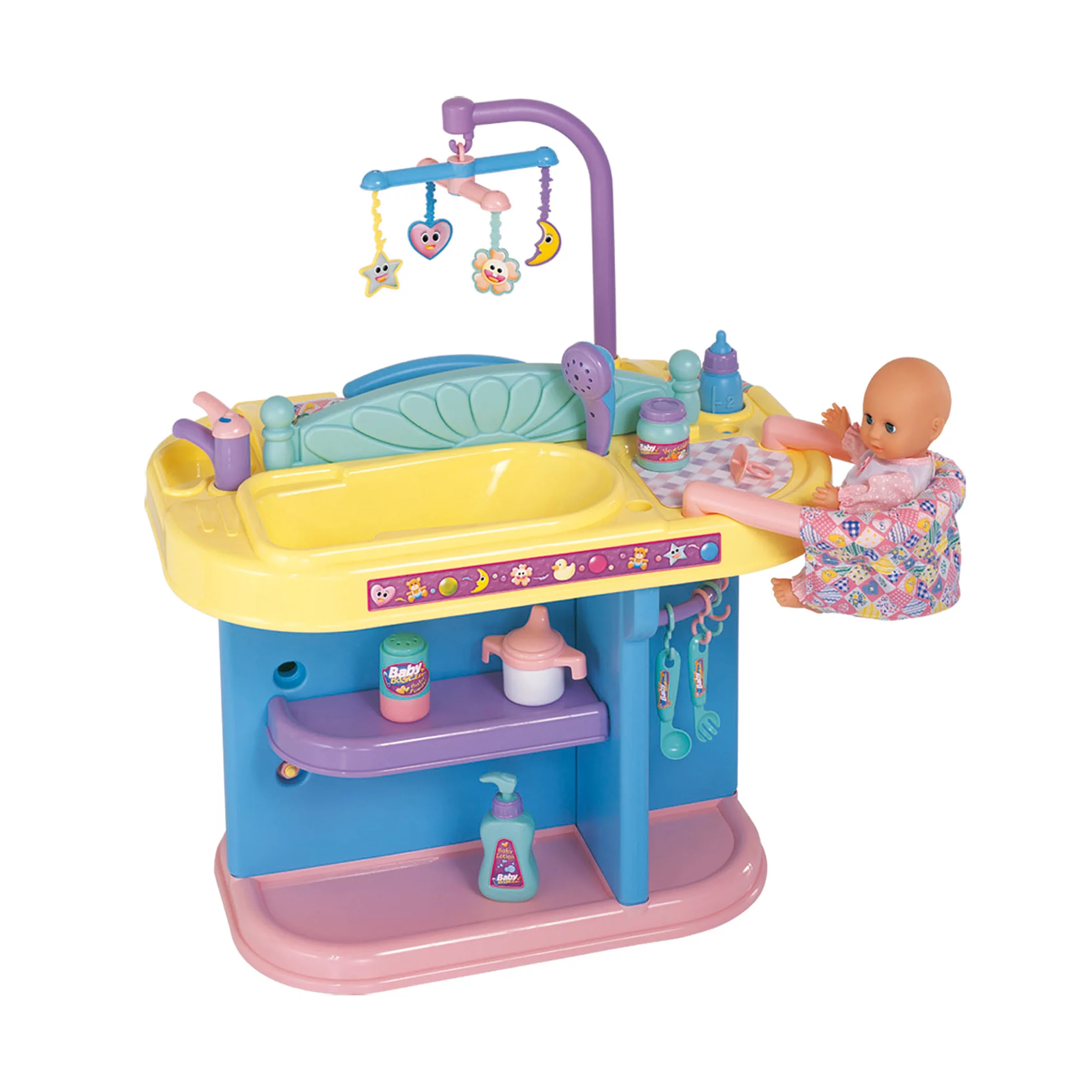 Pavlov-z Toyz Children-s Baby Center Playset. 12 Piece Set. Ages 3 & Up