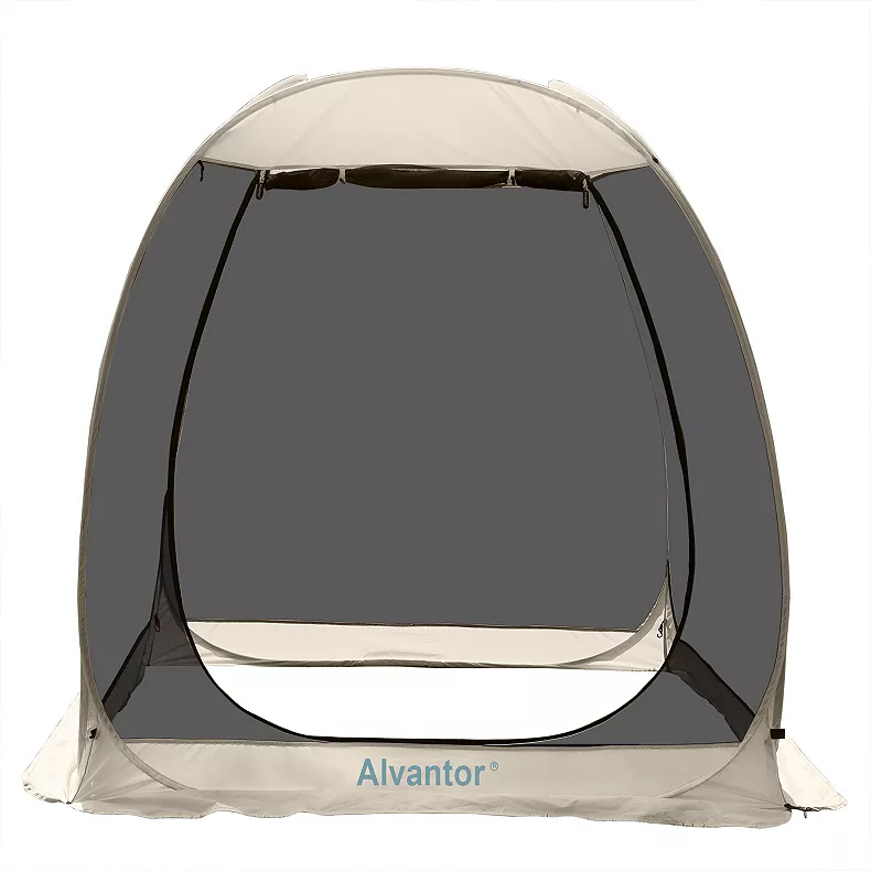 Alvantor Pop Up Screen Tent Camping Tent Canopy Gazebo 6-x6′