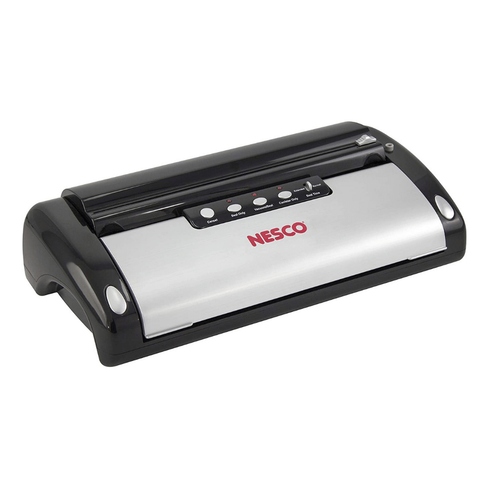 Nesco VS-02. Food Vacuum Sealing System with Bag Starter Kit. Black