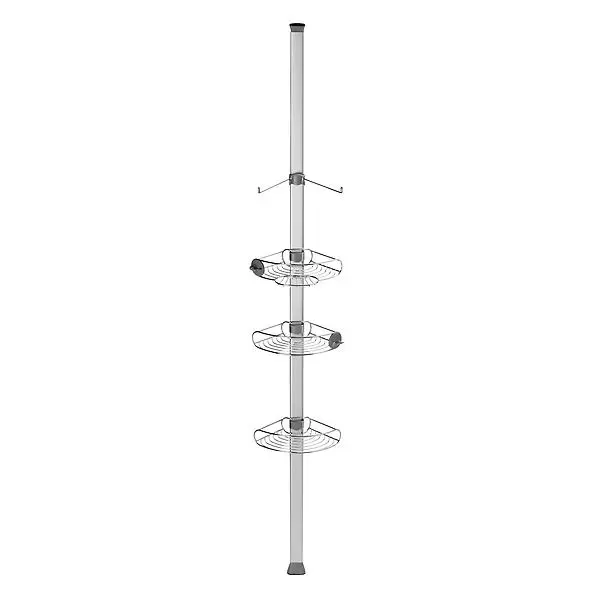 Simplehuman Stainless Steel Tension Pole Shower Caddy