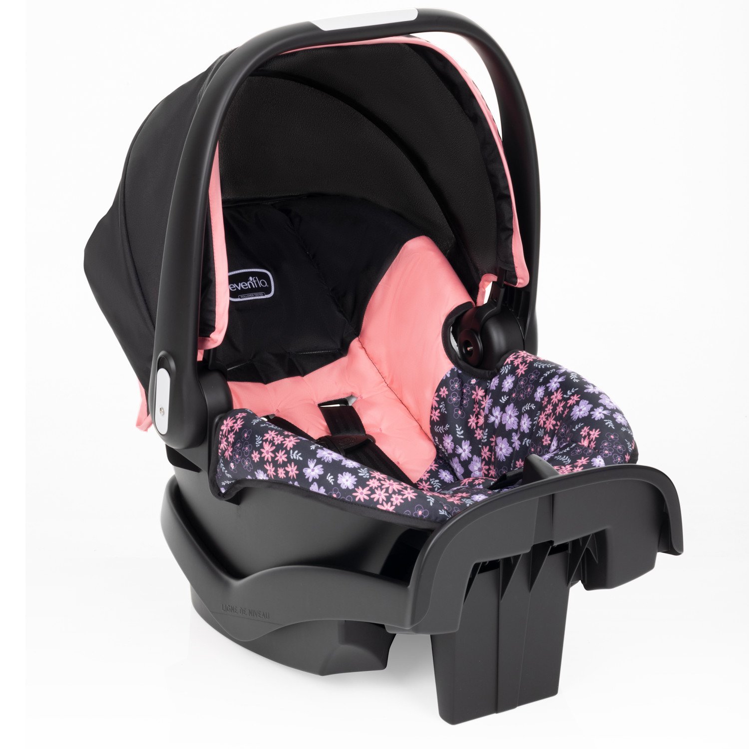 Evenflo NurtureMax Infant Car Seat. Delilah Pink