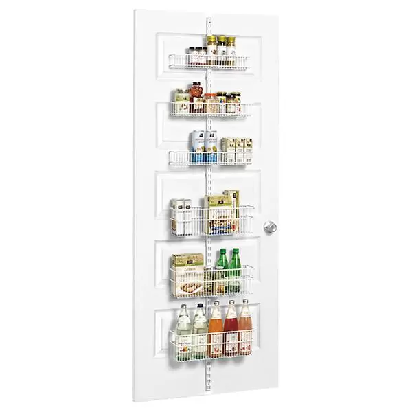 Elfa Utility Pantry Over The Door Rack. White