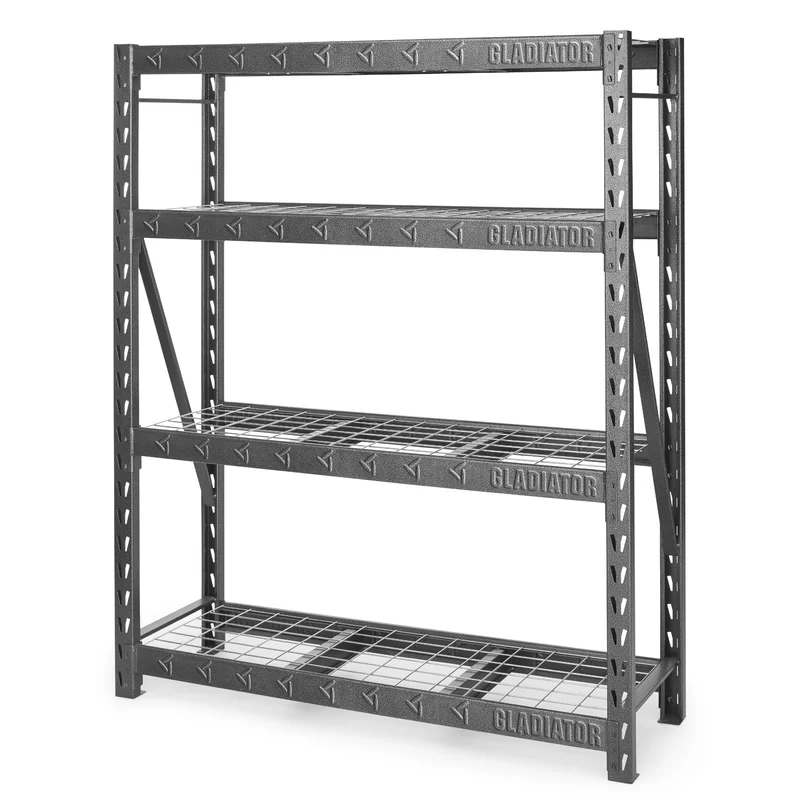 Gladiator 72″ H x 60″ W x 18″ D Heavy Duty Rack. Gray