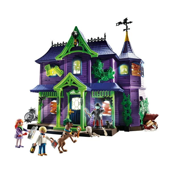 Playmobil Scooby-Doo! Adventure In The Mystery Mansion Playset