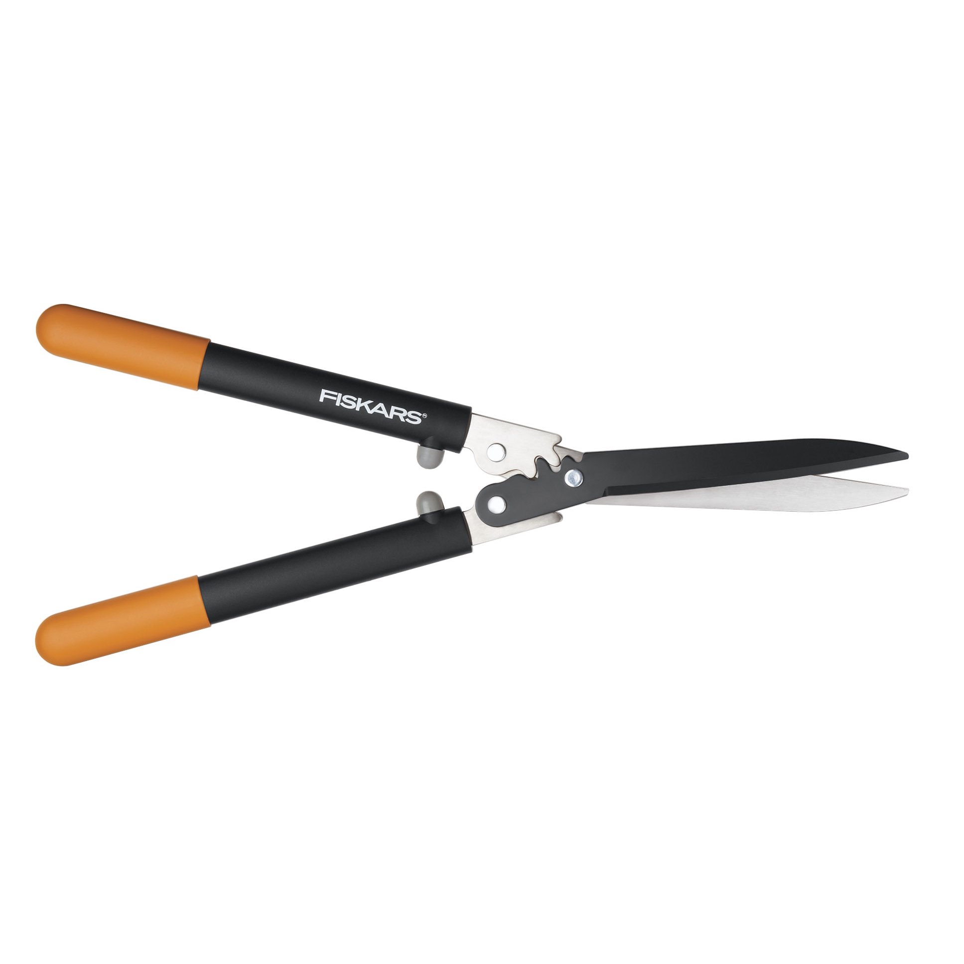 Fiskars Power Gear Hedge Shears. Steel Clippers with DuraFrame Handles