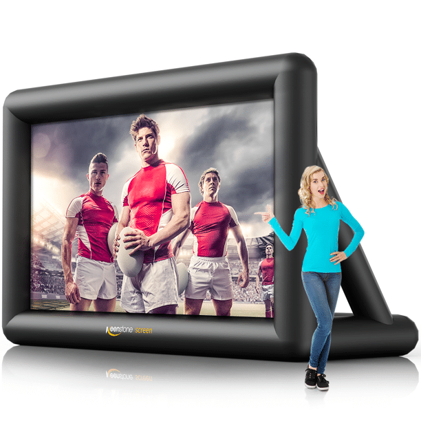 Keenstone 16ft Movie Screen. Outdoor Inflatable Projector Screen