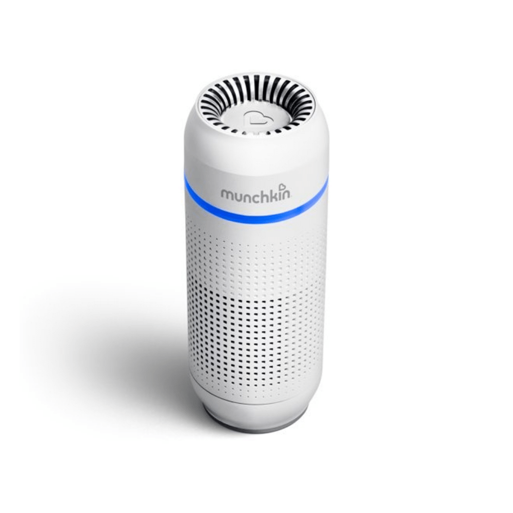 Munchkin Portable Air Purifier. 4-Stage True HEPA Filtration System. Purifier + 1 Refill