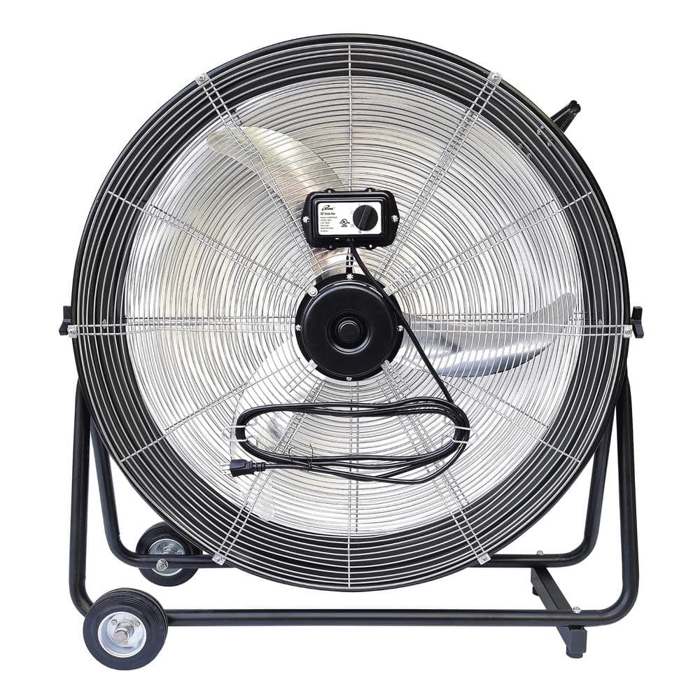 iLIVING 30 in. 3-Speed Portable High Velocity Drum Fan With 8300 CFM. Industrial. Commercial. Air Circulator
