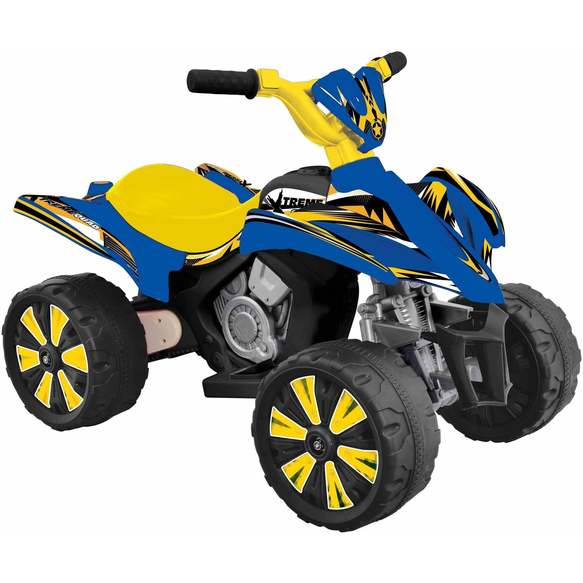 Kid Motorz 6V Xtreme Quad in Blue & Yellow