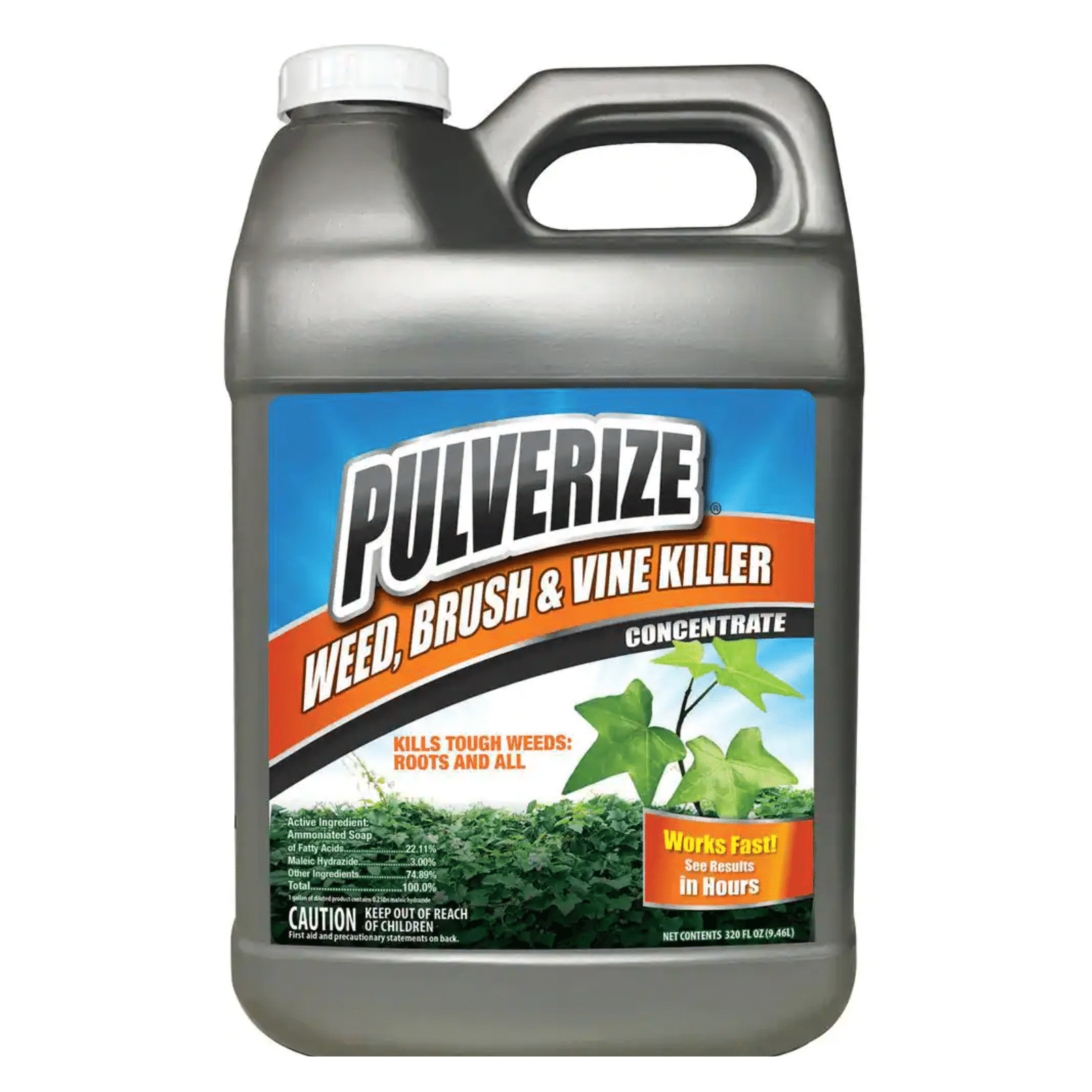 Pulverize Weed. Brush and Vine Killer. 2.5 Gal. Concentrate