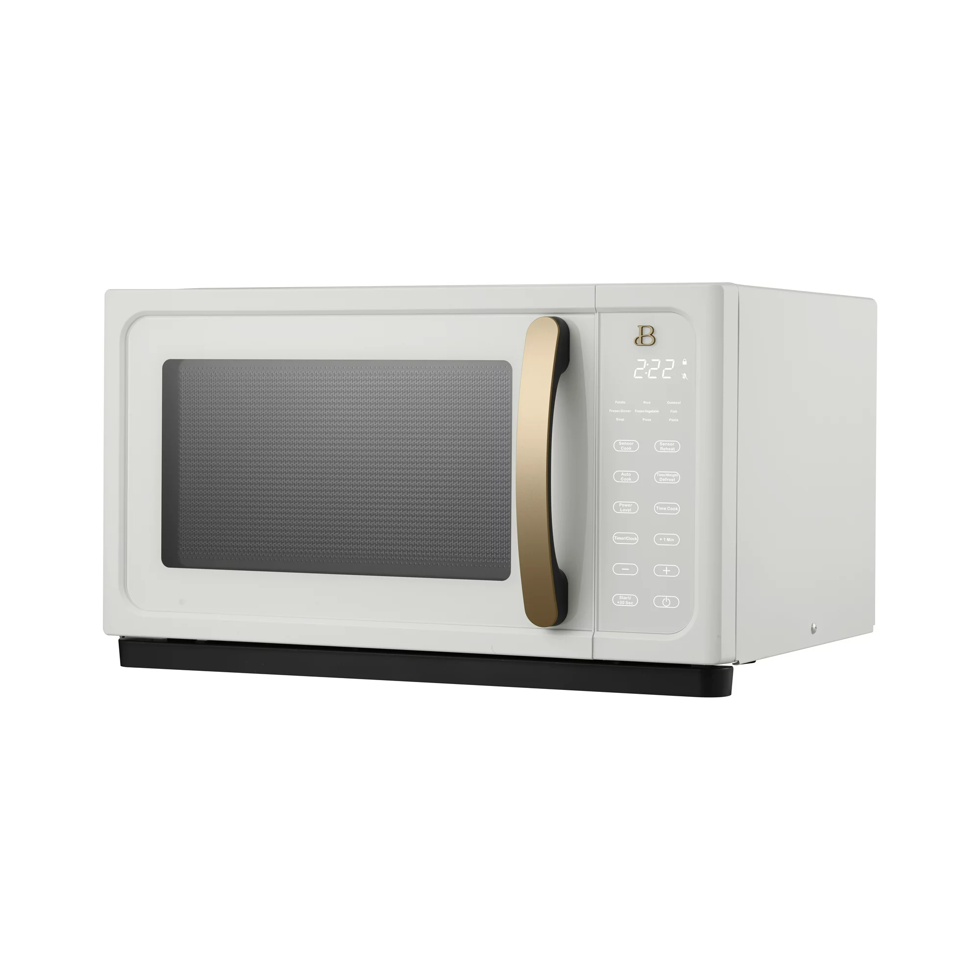 Beautiful 1.1 Cu ft Sensor Microwave Oven. White Icing by Drew Barrymore