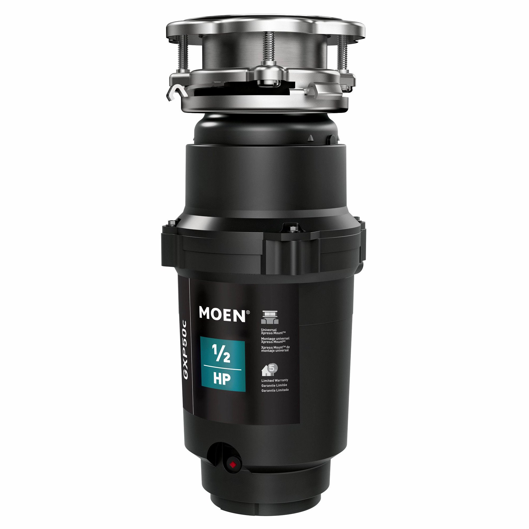 Moen Prep Series GXP50C 1/2HP Pro Garbage Disposal