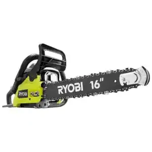 Ryobi 20 in. 50 cc 2-Cycle Gas Chainsaw With Heavy-Duty Case