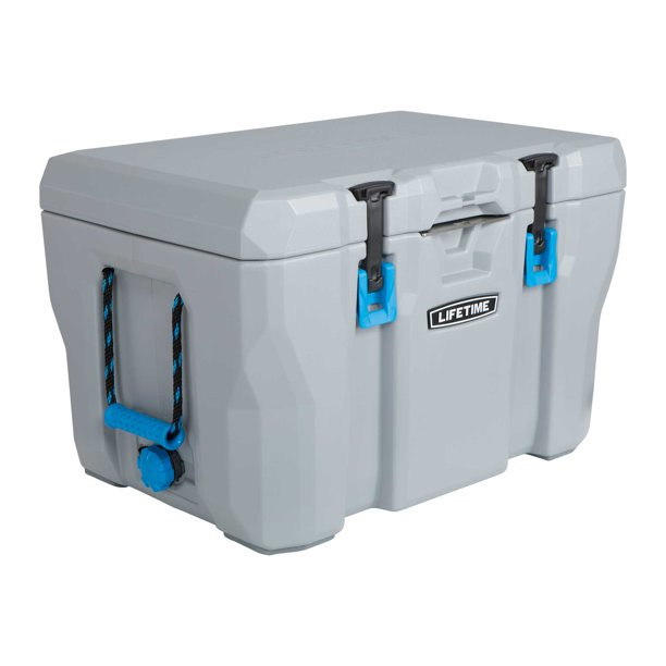 Lifetime 55 Qt High Performance Hard Sided Cooler - Grey. 90949