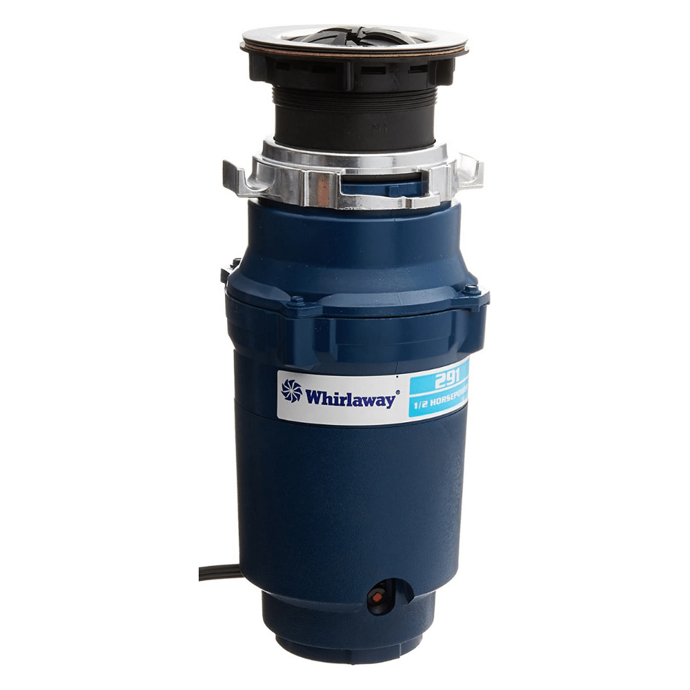 Whirlaway 291PC 1/2 HP Garbage Disposal with Power Cord