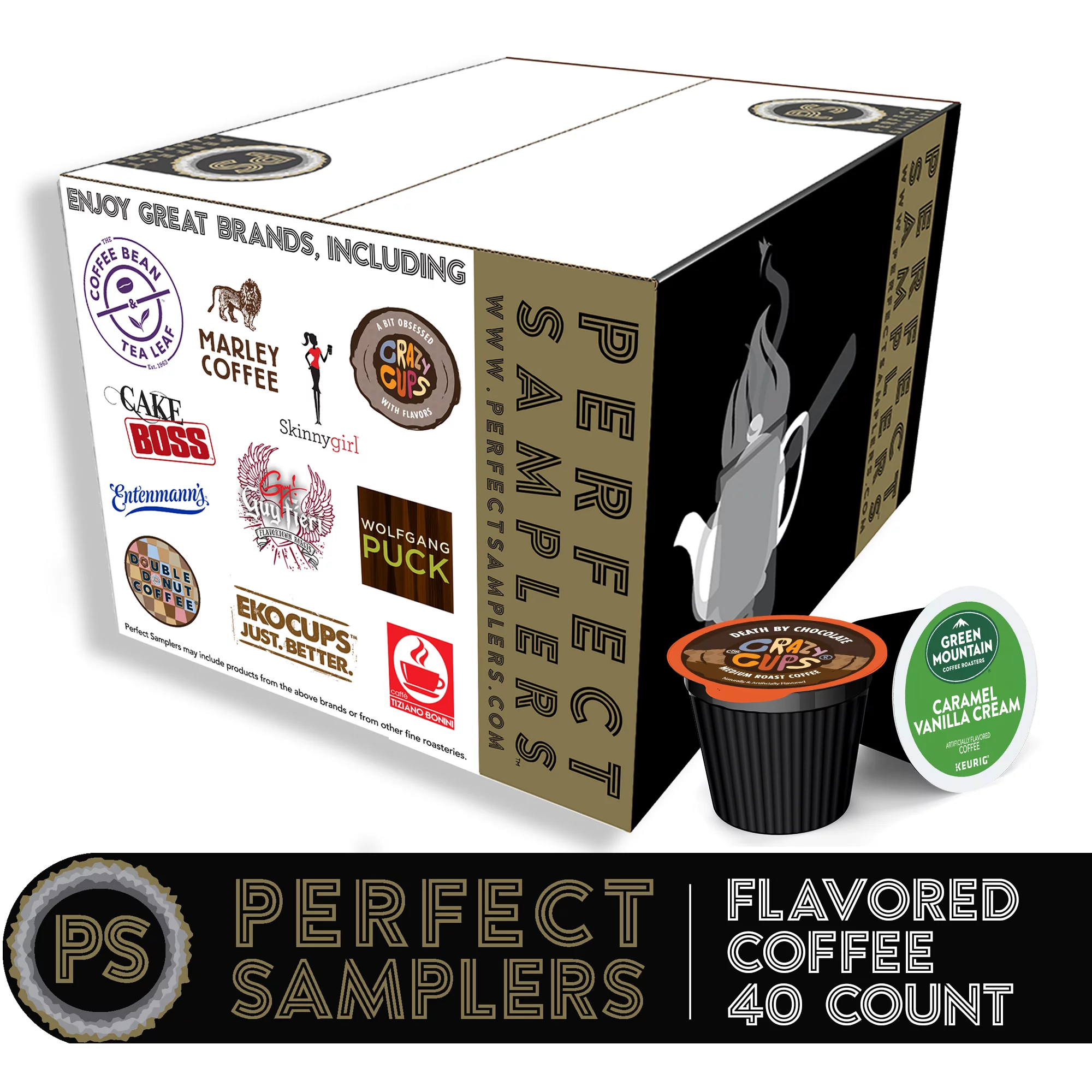 Maud-s Super Flavored Coffee Variety Pack. 16 Flavors - 100% Arabica Coffee