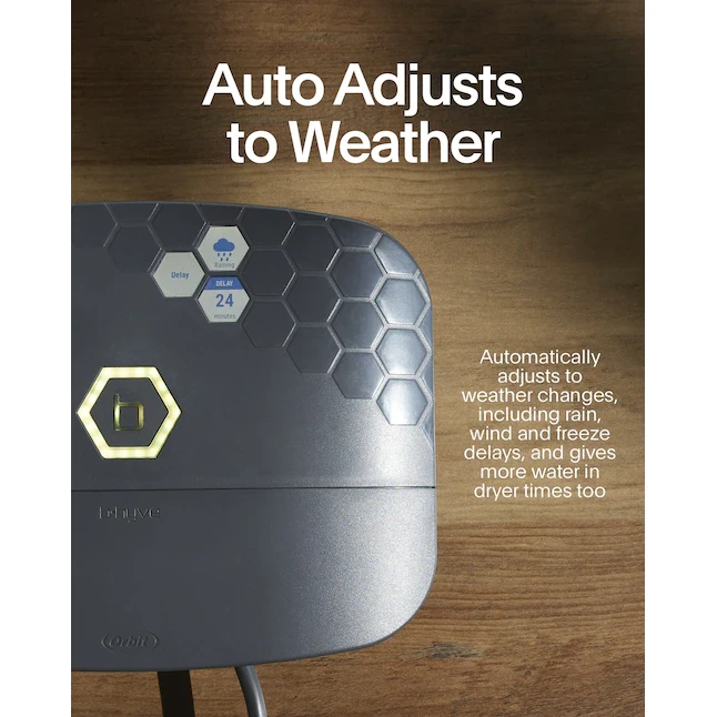 Orbit 8-Station Wi-Fi Compatible Indoor/Outdoor Smart Irrigation Timer