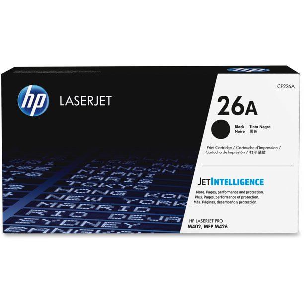 HP 26A (CF226A) Toner Cartridge. Black