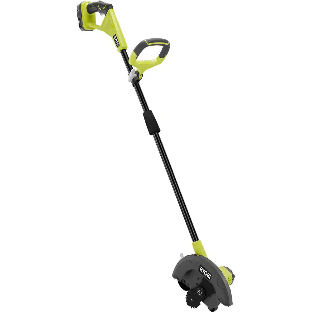 Ryobi ONE+ 18V 9 in. Cordless Battery Edger with 2.0 Ah Battery And Charger