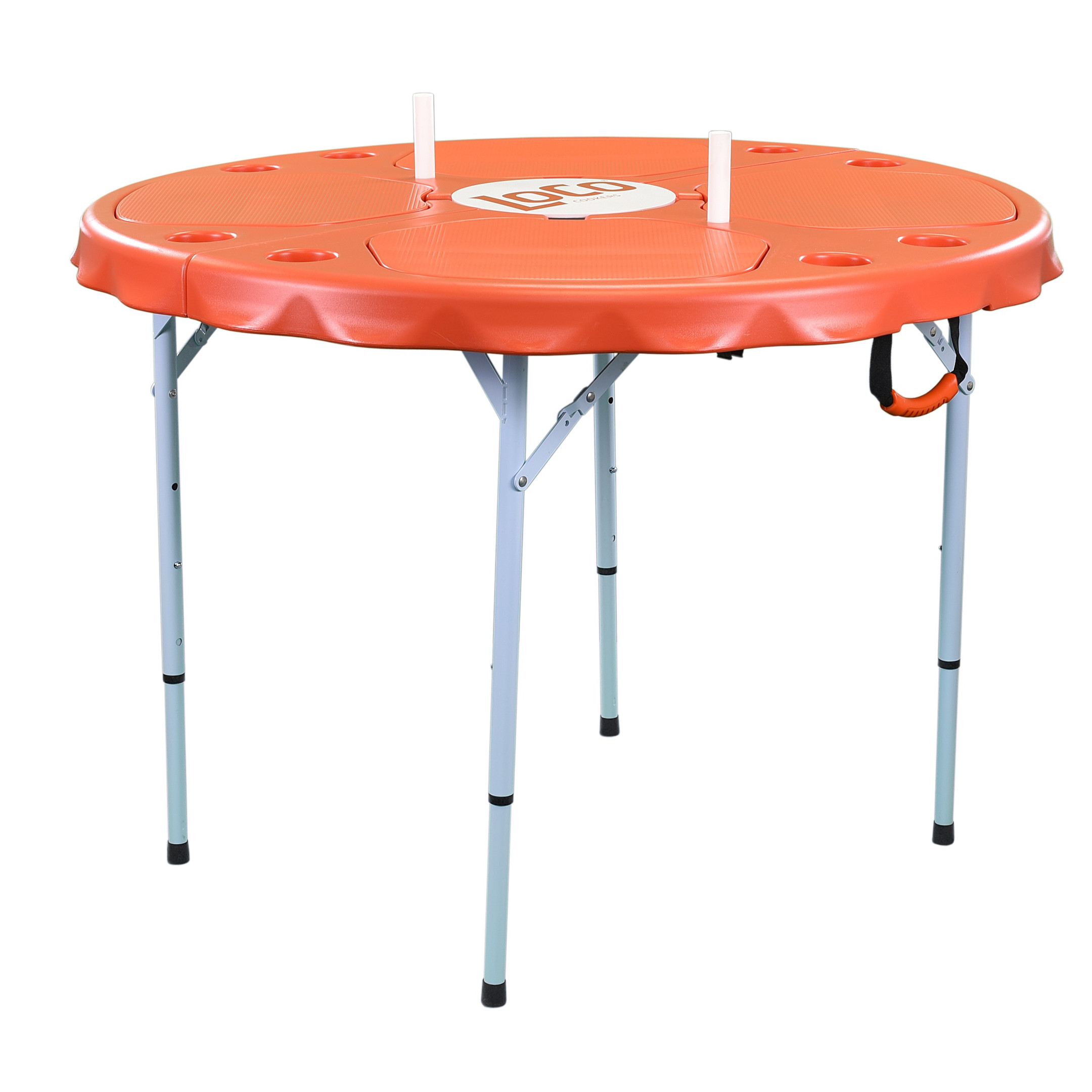 Loco Cookers Orange Crawfish Party Table