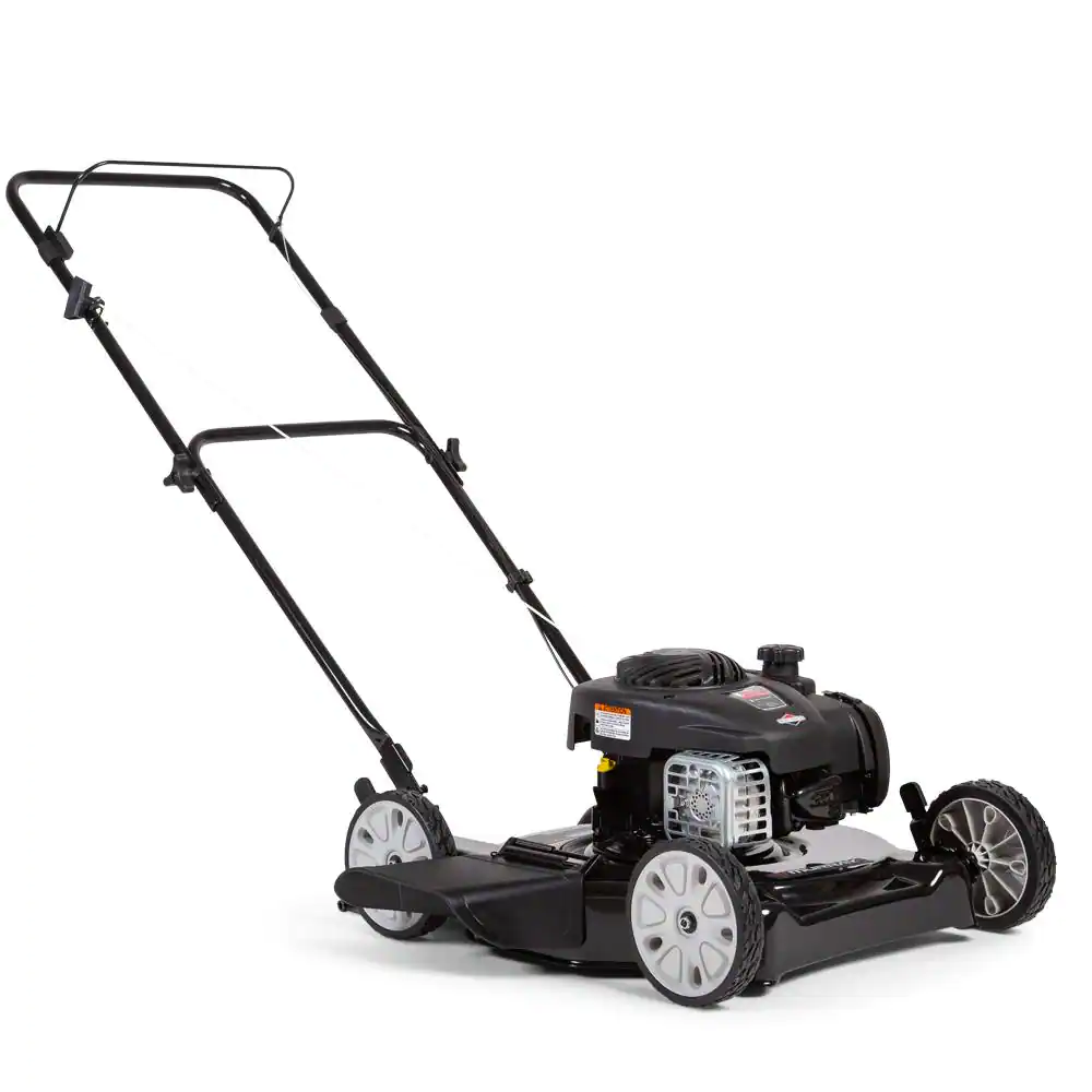 Murray MNA152506 20 in. 125 cc Briggs & Stratton Walk Behind Gas Push Lawn Mower with 4 Wheel Height Adjustment and Prime ‘N Pull Start