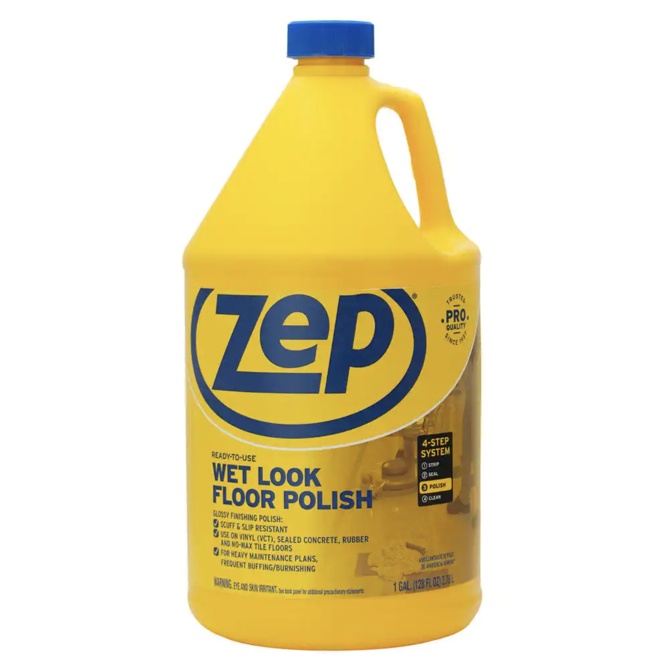 ZEP 1 Gal. Wet Look Floor Polish (4-Pack)